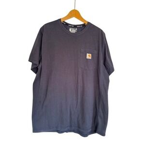Carhartt Force‎ Men's Relaxed Fit Pocket T-Shirt Crew Neck Short Sleeve - Large